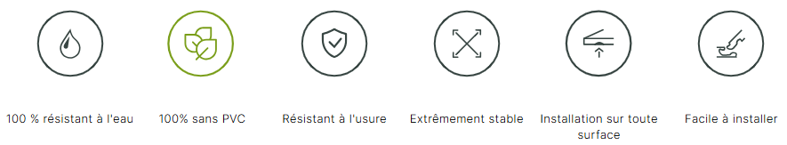 Caractéristiques coretec